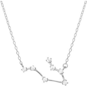 Silenti Jewelry Сребърно колие "Съзвездие Близнаци