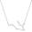 Silenti Jewelry Сребърно колие "Съзвездие Близнаци