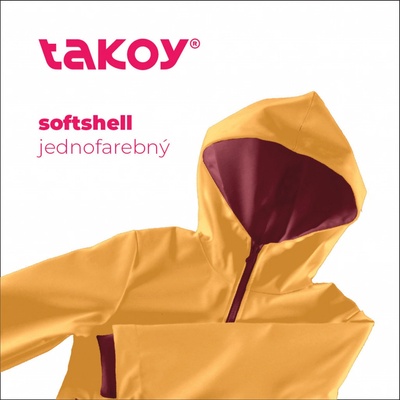 Vzorkovník - Jednofarebný zimný softshell