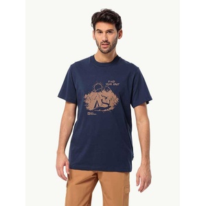 Jack Wolfskin Тениска find your spot t m (1809341-1010)