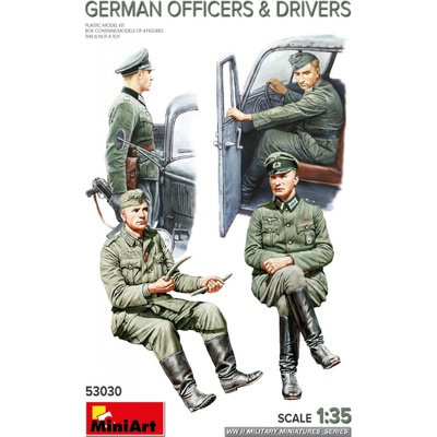 MiniArt German Drivers & Officers 1:35