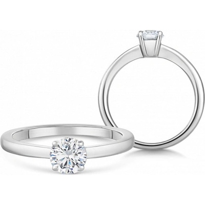 Sofia Diamonds zlatý zásnubní prsten s diamantem BDRB90349WG