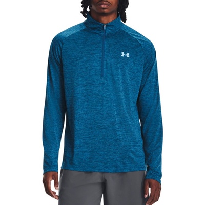 Under Armour Тениска с дълъг ръкав Under Armour UA Tech 2.0 1/2 Zip Син Velikost L