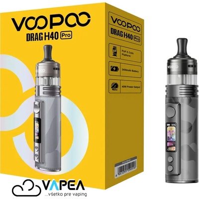 VOOPOO DRAG H40 Pro 2450 mAh Gray Metal