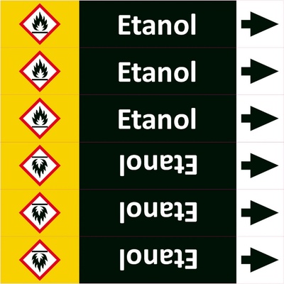 Nadrzenapalivo.cz Značení potrubí, etanol PZA 007938