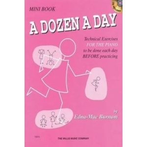 Dozen a Day Mini Book - Book/Audio | Edna Mae Burnam (ISBN: 9781458416124)