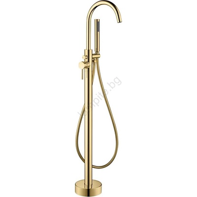 Bath Deluxe Комплект за свободно стояща вана със смесител 116 см месинг (bt0064)