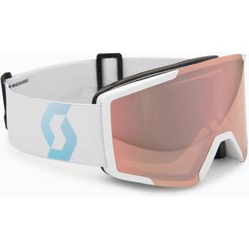 SCOTT Скиорски очила SCOTT Shield white/soft pink/enhancer rose chrome