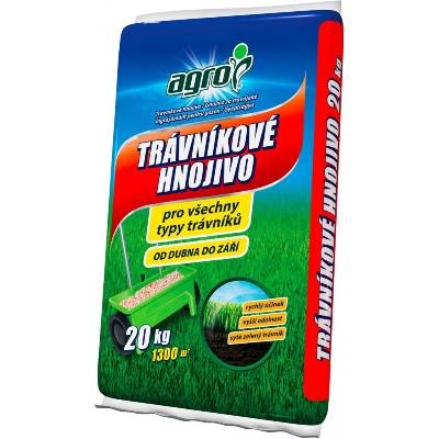 Trávnikové hnojivo AGRO CS - 20 kg vrece