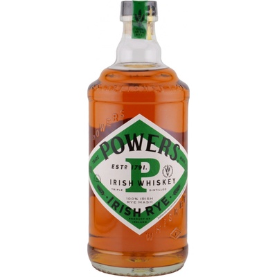 Powers Irish Rye 43,2% 0,7 l (holá láhev)