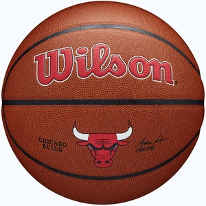 Wilson NBA Team Alliance Chicago Bulls кафяв баскетболен размер 7
