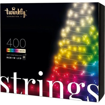 TWINKLY Strings LED řetěz 250 LED RGBW TWS400SPP-BEU
