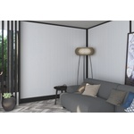 AGT Flooring MDF Панел LB 2050 734 Soft Touch White - 18 х 140 х 2800 мм