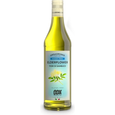 ODK sirup Elderflower bez cukru 0,75 l