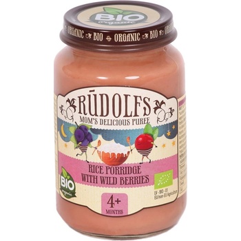 Rudolfs Rýžová s lesními plody BIO 190 g