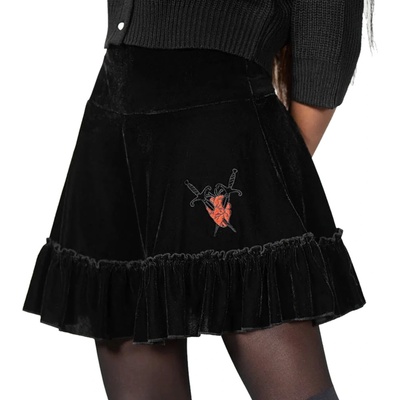 KILLSTAR дамска пола KILLSTAR - Lamellae - Черен - KSRA008305