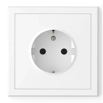 Commel КОНТАКТ ШУКО 16a С РАМКА БЯЛ commel