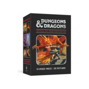 Dungeons & Dragons 100 Postcards: Archival Art from Every Edition (ISBN: 9781984824622)