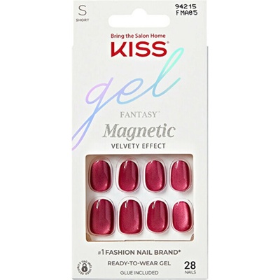 Kiss My Face Gél Fantasy Magnetic Set Us Free Nails 28 ks
