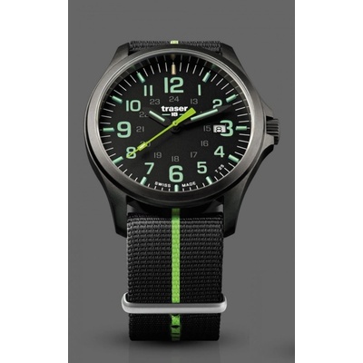 Traser P67 Officer Pro GunMetal Black/Lime nato