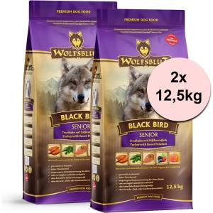 Wolfsblut Черен Птица Сениор 2 x 12, 5 кг