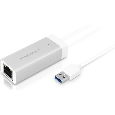 Macally Адаптер за MacBook и преносими компютри без Ethernet - Macally USB 3.0 to Gigabit Ethernet Adapter (U3GBA)