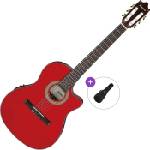 Ibanez GA35TCE-SRR Basic SET 4/4 Sapphire Red Класическа китара с предусилвател