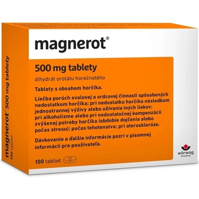 MAGNEROT 500MG TBL NOB 100 I – Hledejceny.cz