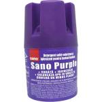  Sano purple - твърд препарат за тоалетно казанче, ароматизиращ и почистващ блок