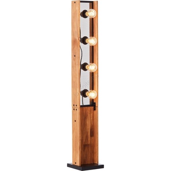 Brilliant - Подова лампа CALANDRA 4xE27/42W/230V, цвят бор (BI0375)