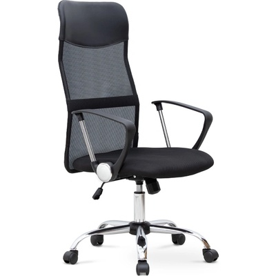 TopMebel Марко офис стол с мрежеста тъкан в черен цвят 62x59x110/120см
