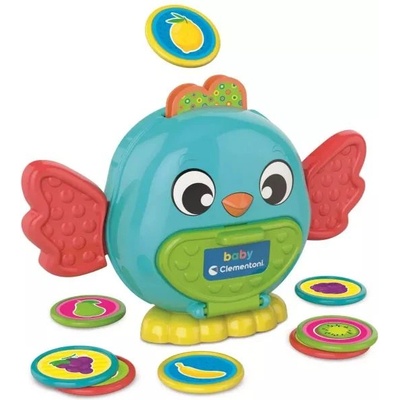 Clementoni Clementoni: Montessori игра за сортиране на цветове и шарки с малка птичка (17577)