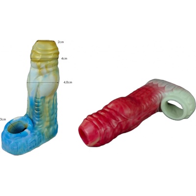 Faak Dragon penis pošva otvorená v2 13,5 x 4,8 cm