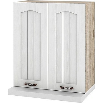 ИРИМ Горен кухненски шкаф за аспиратор Сити АРФ-Бяло фладер-04-13 60 см