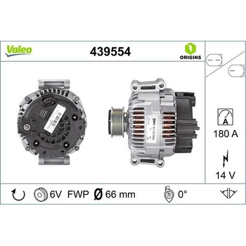 Generátor VALEO 439554