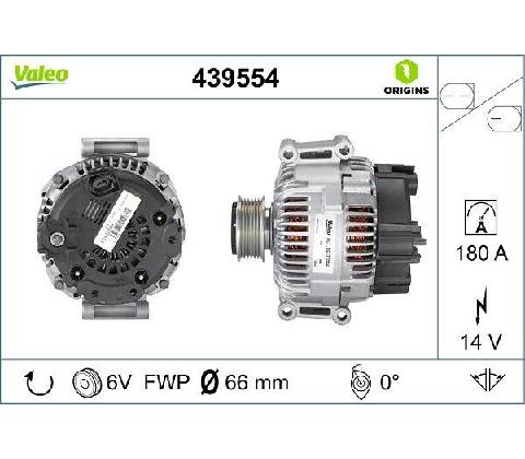 generátor VALEO 439554 439554