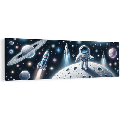 Obraz dobrodružství v galaxii - 135x45