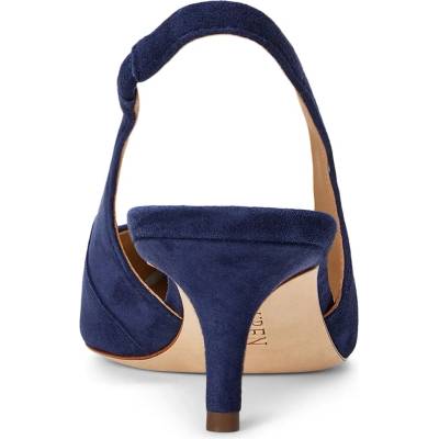 Lauren Ralph Lauren Велурени обувки с тънък ток Lauren Ralph Lauren Lolah II (802959263001.410)