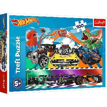 Image 1 of Trefl Пъзел Trefl от 100 части - Бързи коли (16466)
