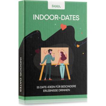 Image 1 of Spielehelden Indoor Dates karetní hra pro páry 55 nápadů milostné rande svatební dar (NALARA-04) (NALARA-04)