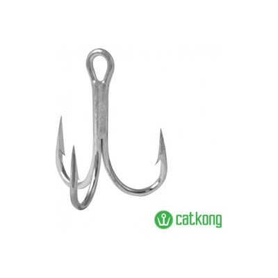 Delphin Trojháčik Catkong Supower Treble veľ.4 4 ks