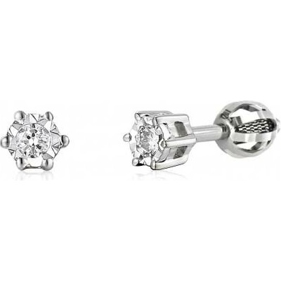 Gems, Diamantové peckové náušnice Aviva II, bílé zlato s brilianty, 585-38-3-2516.1B00.0.00.HSI1.000.05