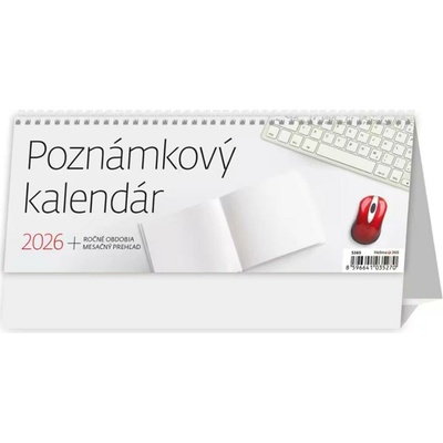 Helma Stolový stĺpcový 24,6 x 9,6 cm Poznámkový 2027
