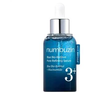 numbuzin No. 3 Blue Bio-Retinol Pore Refining Serum - Серум за Свиване на Порите с Ретинол 30ml