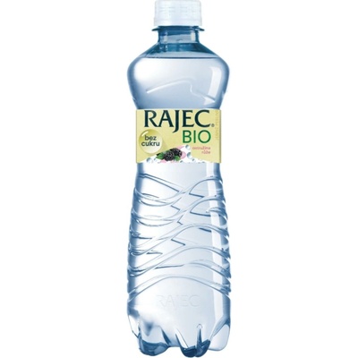 Rajec BIO růže ostružina jemně perlivá 8 x 0,75 l