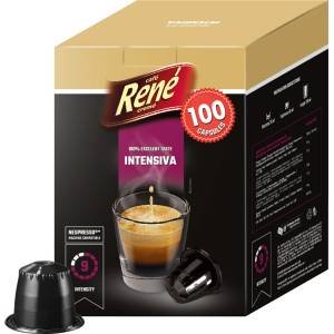 Café René | Intensiva - 100 капсули за Nespresso®