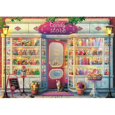 Trefl - Puzzle The Candy Shop 500 - 500 piese