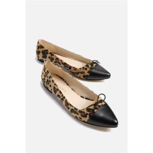 Moda Trend Дамски балерини 41-44 - Леопардов десен #329807 (329807_Леопард)