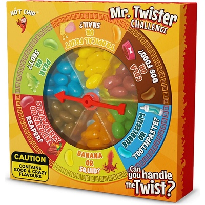 Hot Chip MR. TWISTER JELLY BEANS CHALLENGE 120 g – Zboží Mobilmania