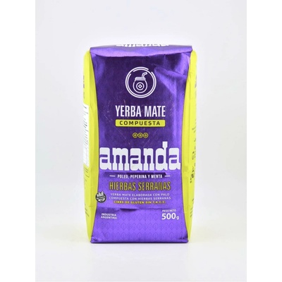 Yerba mate amanda hierbas serranas 500 g